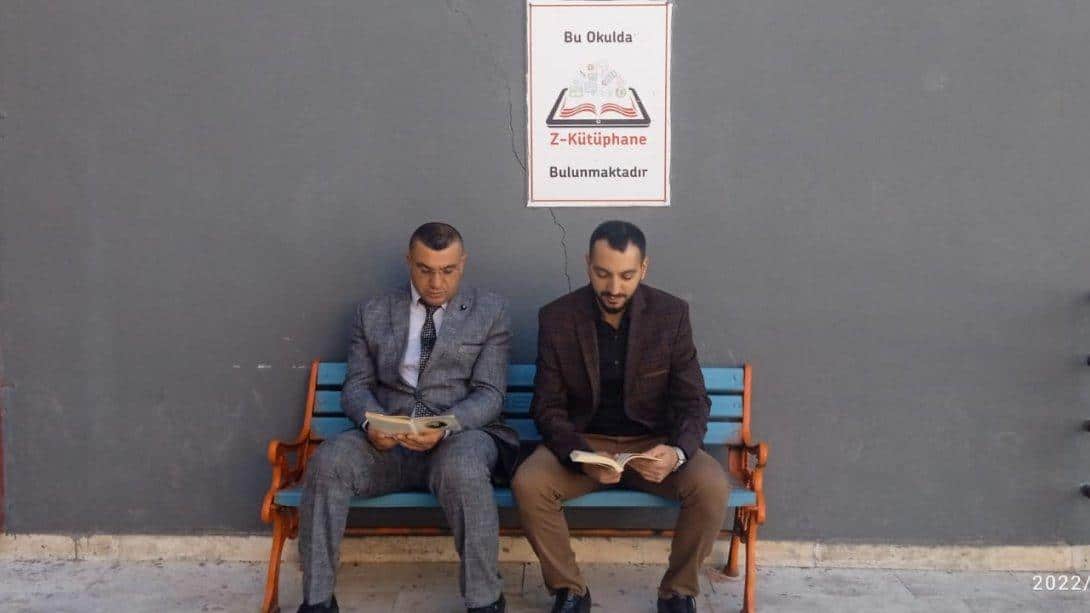 #AksarayOkuyor Projesi Kapsamında Eskil Ortaokulunda Okuma Saati Etkinliği Düzenlendi.