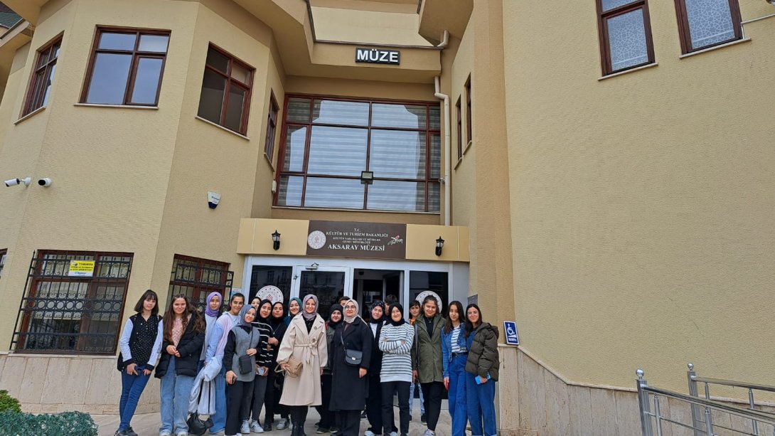 Eskil 75. Yıl Anadolu Lisesi  tarafından Aksaray Üniversitesi ve Aksaray Müzesine gezi düzenlendi.