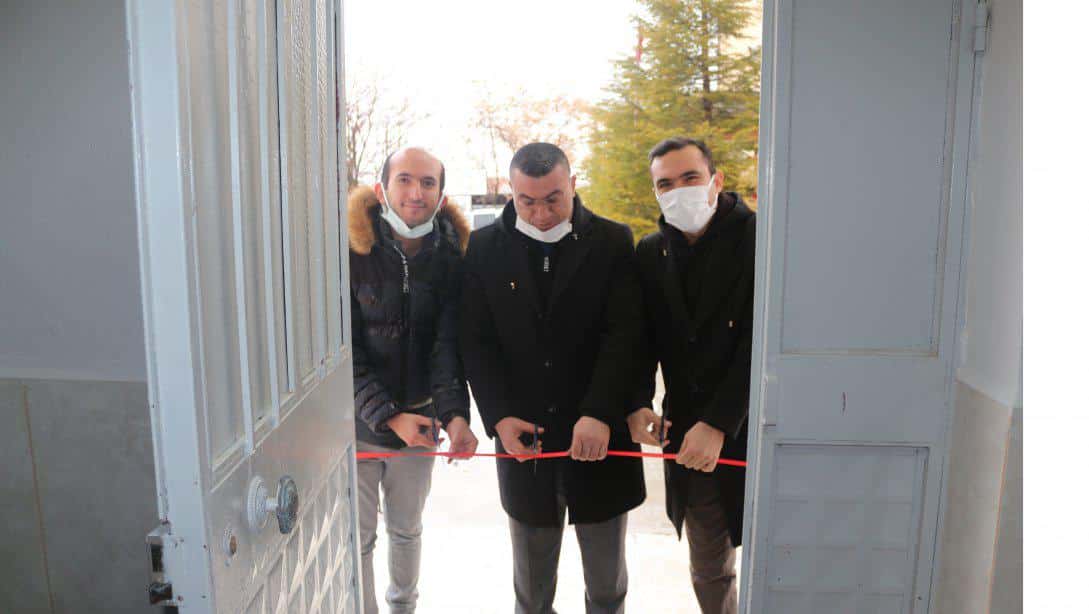 İlçe Milli Eğitim Müdürümüz Sayın İbrahim KILIÇER, Katrancı İlk/Ortaokulunun Yemekhane Açılışını Yaptı.