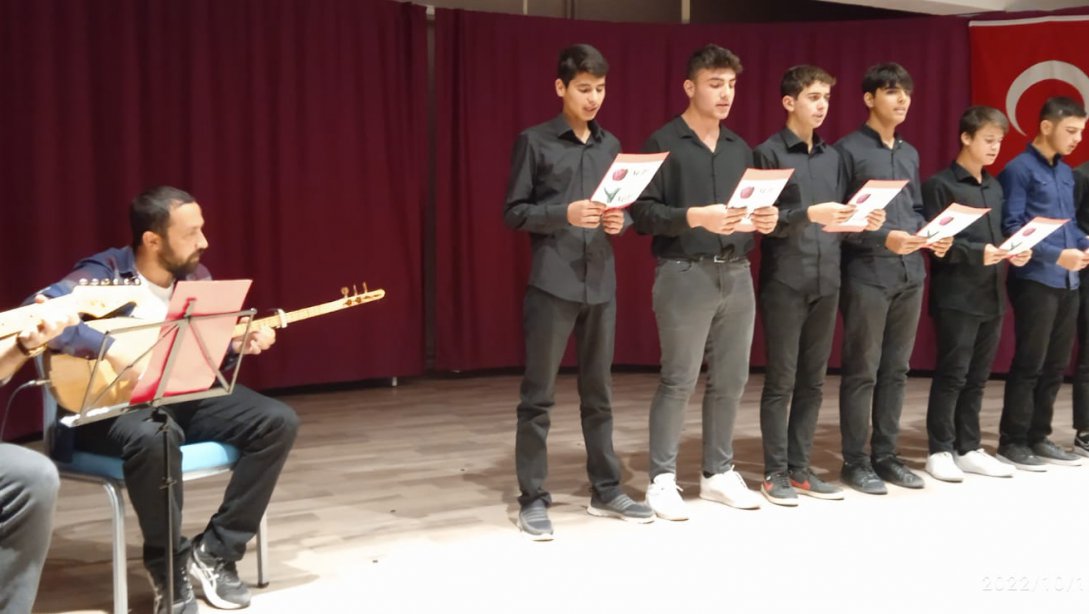 Eskil Anadolu İmam Hatip Anadolu Lisesi Koordinesinde '' Mevlid-i Nebi ''  Programı Gerçekleştirildi. 