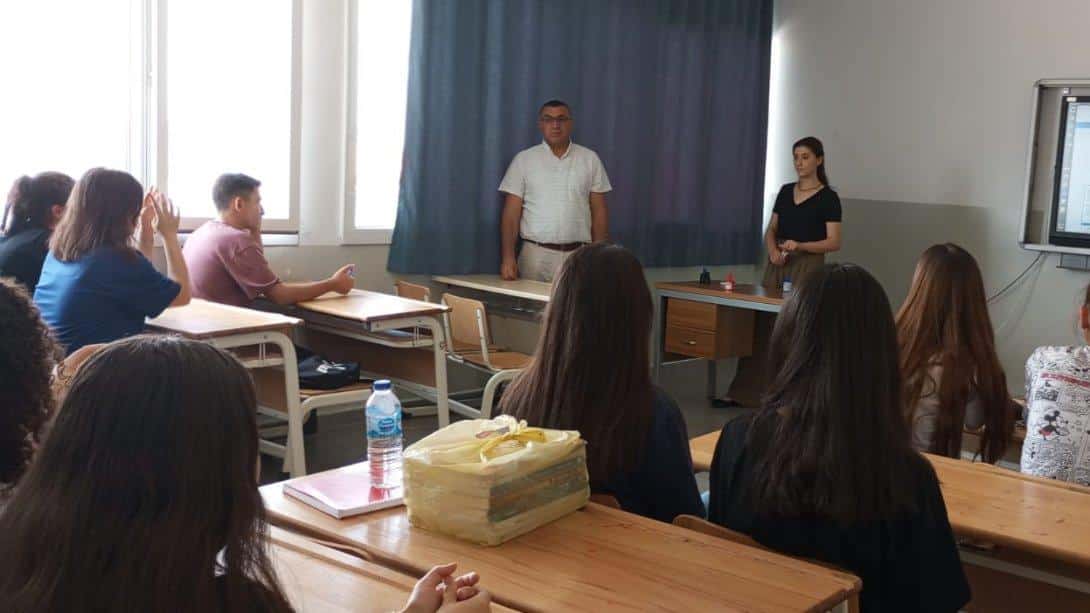 Ahmet Yaşar Eşmekaya Lisesinde Devam Eden Yaz DYK Kursu